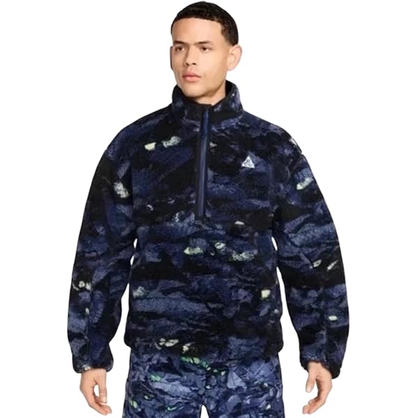 Nike UNISEX Adult ACG Dri-FIT Happy Arachnid 1/2 Zip Top Hoodie