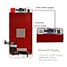 Screen Replacement for iPhone 8 (4.7 inch) - 3D Touch LCD Complete Repair -LCD Touch Digitizer Display Glass - Free Cover,Waterproof Adhesive,Tempered Glass,Tools,Instruction (White)