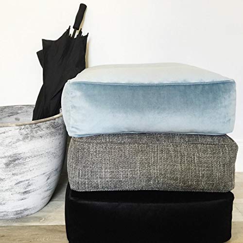IZO Home Goods 35" X 35" Large Boxed Shaped Premium Hypoallergenic Square Stuffer Best for Meditation Floor Pillow Insert, Mandala Ottoman Cushion, Dog Beds, Lounger (Non Woven Fabric)