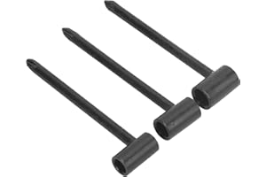 Generic Truss Rod Wrench, Guitar Truss Rod Wrench 3PCS Guitar Iron 7MM / 8MM / 6.35MM Universal Instrument Adjustment Tool (B