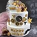 Vodolo 3 Pack Steampunk Cogs Mold, Clock Watch Wheel Gears Silicone Fondant Mold Chocolate Mold for Cupcake Toppers Party Cake Decoration etc.