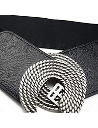 Juego de 3 cinturones elásticos de cintura ancha para mujeres y niñas de Loias