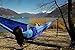 GOLDEN EAGLE Late Summer Sale - Camping Hammock Set - 108 x 55 in - 440 lbs Load- Incl. 2 carabiners & 2 Ropes Lightweight Parachute Nylon 210T Single Hammock for Hiking. Sale
