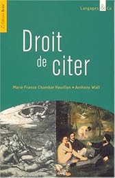 Droit de citer