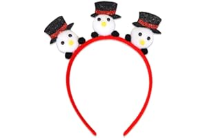 1 pc Holiday Headbands, Christmas Headbands Cute Christmas Head Hat Toppers, Xmas Santa Festive Decorations Party Favors