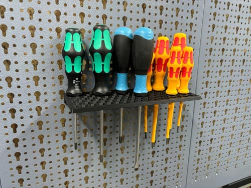 Küpper Support de tournevis pour mur perforé et perforation européenne 45 mm Paroi perforée européenne Güde et ADB