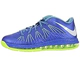 Nike Men's Air Max Lebron X Low, Sprite-VOLT FRC/PR PLTNM-VOLT-SPRT TURQUOISE BLUE, 10.5 M US