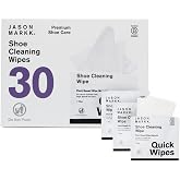 Jason Markk Plant-Based Quick Wipes, Shoe Cleaner, 30 Pack, Individually Packed, Sneaker Care, Ideal for Footwear, Safe for Leather, Rubber, Plastic, and More