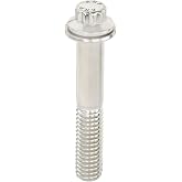 ARP 6132250 Stainless Steel 3/8-16 12-Point Bolts - Pack of 5
