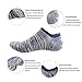 Yingdi No Show Copper Socks for Men and Women - Moisture Wicking and Antimicrobial Pack of 4 Pairs