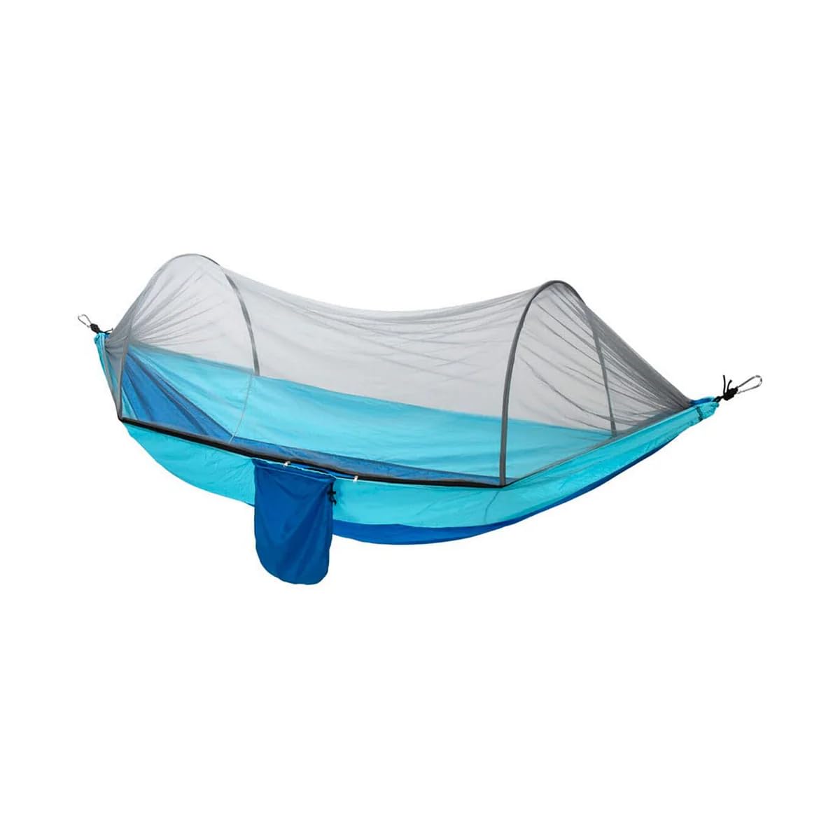 Travel hammock with mosquito net, 140 x 260 cm, assorted colours