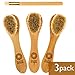 Bath Blossom Face Cleansing Brush for Facial Exfoliation - Skin Cleaning Scrub Scrubber Brush - Natural Bristles Exfoliating Face Brushes for Dry Brushing and Scrubbing - Suitable for Men and Women
