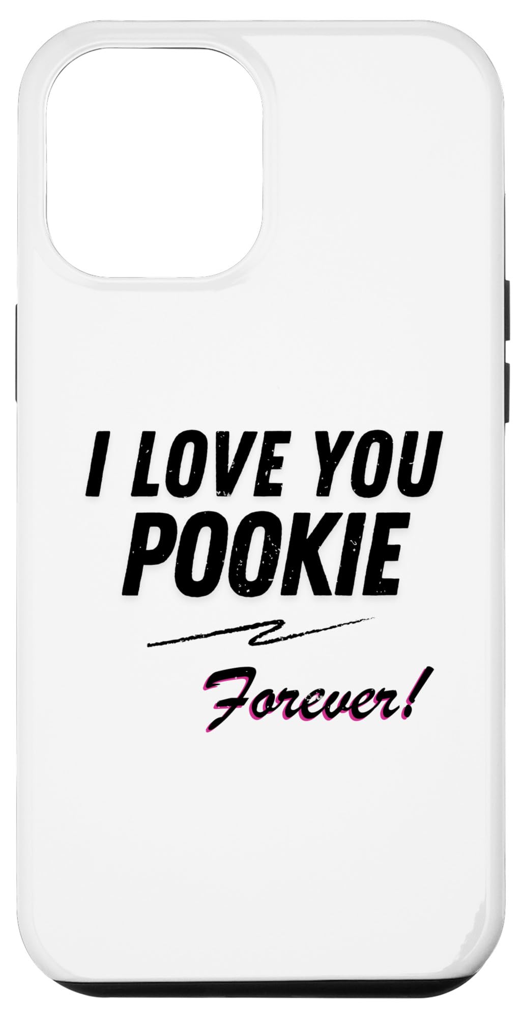 iPhone 14 Plus I Love You Pookie Forever Funny Trending Hawk Meme Case