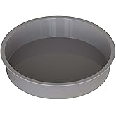 KEYFIVE Silicone 9 inch Round Cake Pan, 9" Silicone Cake Molds for Baking, 9 in Baking Pan for Banana Cakes, Cheesecakes