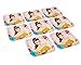 Amscan 551698 Disney Beauty And The Beast Birthday Square Paper Plates, 9