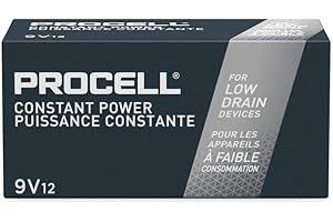 PROCTER & GAMBLE : Duracell PC1604BKD Procell Alkaline Batteries, 9V (Pack of 12) – style and color may vary