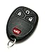 OEM Electronic 4-Button Key Fob Remote Compatible With GM Buick Cadillac Chevrolet GMC Pontiac Saturn (FCC ID: OUC60221 / OUC60270, P/N: 22936098)
