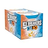 ICE BREAKERS DUO Cool Orange Flavored Sugar Free