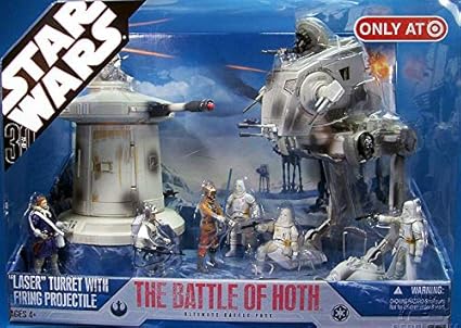 Ultimate Battle Pack 'The Battle of Hoth' The Empire Strikes Back mit AT-ST, Firing Turret, 3 Snowtroopern, AT-ST Driver, Luk