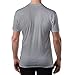 Thompson Tee with Underarm Sweat Pads Original Fit DeepV, Heather Gray, X-Large