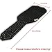 Zento Deals Pair of Black Premium Quality Natural Wooden Beaded Seat Massage Cushion- Universal Good Ventilation Car Seat Cushion