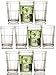 Circleware HUGE Set of 10 Drinking Glasses Set, 7 Ounce, Limited 