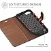 TUCCH Case Wallet for iPhone SE 2022 5G/Phone 7/8/SE 2020, PU Leather Flip Folio with Card Slot Stand Magnetic TPU Shockproof Inner Shell Compatible with iPhone 7/8/SE2/SE3, Light Brown