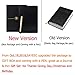 SAYEEC Classic Vintage Soft Faux Leather Cover , 360 Sheets 720 Pages Thick Lined Paper Notebook Memo Journal Notepad Diaries Drawing Sketchbook