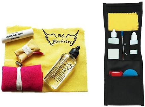 Marching Band Buddy for Bass Clarinet - Essential Travel Cleaning Care &amp; Maintenance Pack for Bass Clarinet Players