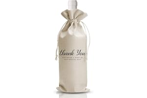DOI-LANEE Wedding Gift Wine Bag, Wedding Wine Bag, Thank You for Being A Part of Our Special Day, Getting Married Congratulations Wine Bag, Wedding Planning Gift - Wedding Thanks Gifts - DL283