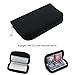 Kupton Memory Card Case Kit Water-Resistance Protection Carrying Case Box 24-Slot + Pouch Zippered Storage for SD SDHC SDXC Micro SD CF Card