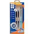 xixixiaozhu OASO K016 Retractable Fountain Pen Set 0.5mm with 4pcs Blue Ink Cartridges Smooth Writing for School Students (Wave Blue)