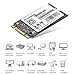 TC SUNBOW M.2 2242 240GB 256GB SSD NGFF 240GB 256GB Solid State Drive Disk for Ultrabook Desktop PCs and Mac Pro (22 * 42mm) (256GB)