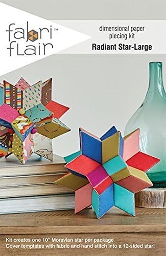 Indygo Junction Large Radiant Star Fabriflair Kit Sewing Pattern