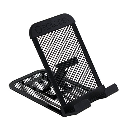 Rolodex Mesh Collection Mobile Device and Tablet Stand, Black (1866297)- 2 Pack