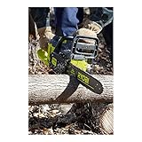 Ryobi 14 Inch 40-Volt Brushless Chainsaw Without Battery and Charger