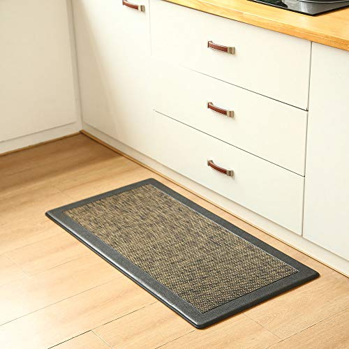 Deluxe AntiFatigue Kitchen Mats 39"x20" Oil and Stain Resistant with