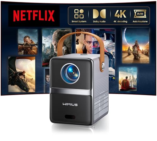 Smart Mini Projector WiFi Bluetooth【compatible