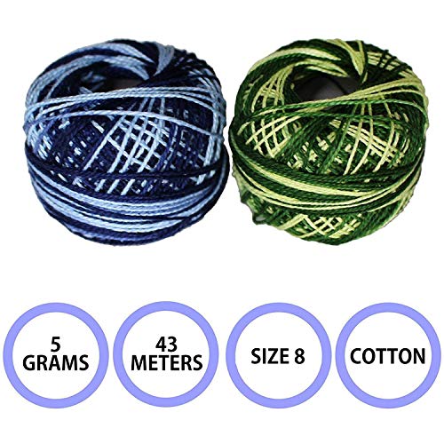 1 Crochet+Thread+42+Pcs+Assortment