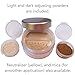 Nourisse Natural 100% Pure Mineral Foundation Sunscreen Powder, 50+ SPF (Medium/Natural) / Sensitive Skin Sunscreen