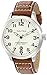 Nautica Men's N09560G BFD 101 Stainless Steel Watch with Brown Leather Band