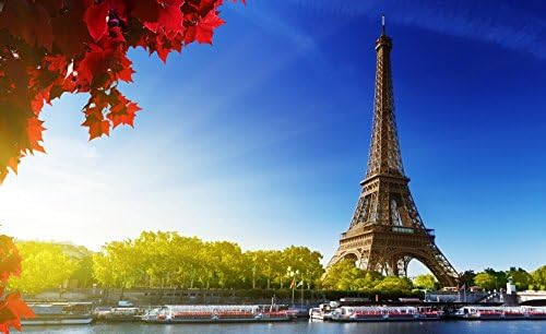 Wooden adult puzzle Eiffel tower seine river Paris France 500-Piece Puzzle