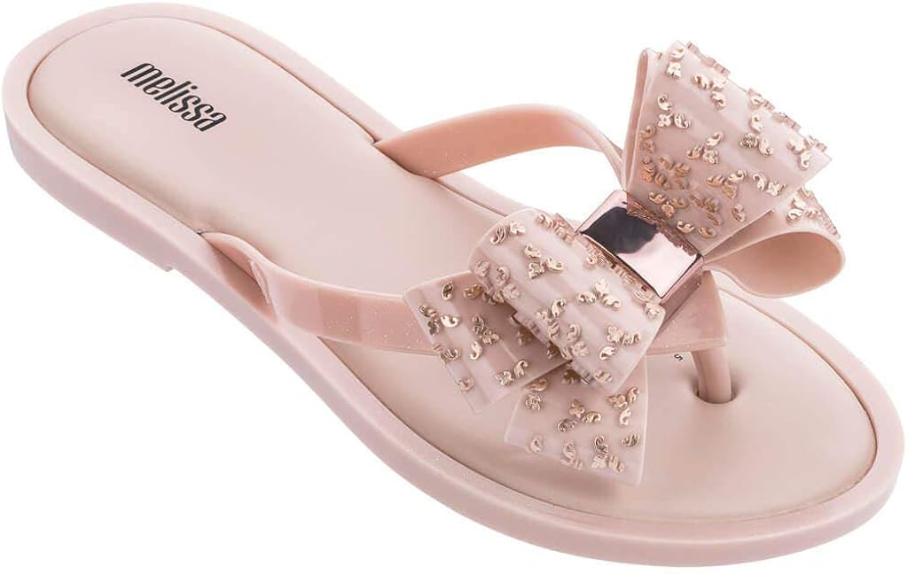 melissa bow flip flops