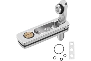 YUSUD Lighter Gasket Seal Compatible with Zippo, Metal Repair Kit with Cotton Felt Pad and Flint Slot, Lighter Fluid Anti-Evaporation Accessories for Lighter Insert, Replacement Parts