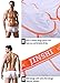 JINSHI Men's Bamboo Underwear Tagless Boxer Briefs Short Leg