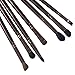 SIXPLUS GLAMOR 7pcs Makeup Brushes Set Eyeshadow Eyeliner with Makeup Bag