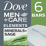 Dove Men+Care Elements Bar, Minerals and Sage, 6 Count
