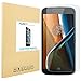Moto G 4th Generation Screen Protector, PLESON [Full Coverage] Moto G4 Tempered Glass Screen Protector,[Easy-Install Sticker] 0.26mm/Bubble Free,Screen Protector for Moto G 4th Gen