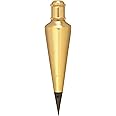 Johnson Level & Tool 132 Plumb Bob, 32 oz., Brass Finish, 1 Pack, Black
