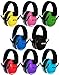 Snug Kids Earmuffs/Hearing Protectors - Adjustable Headband Ear Defenders for Children and Adults